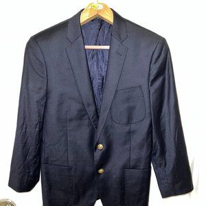Vintage J.Crew Men's Ludlow Navy Sport Coat/Blazer - 40S